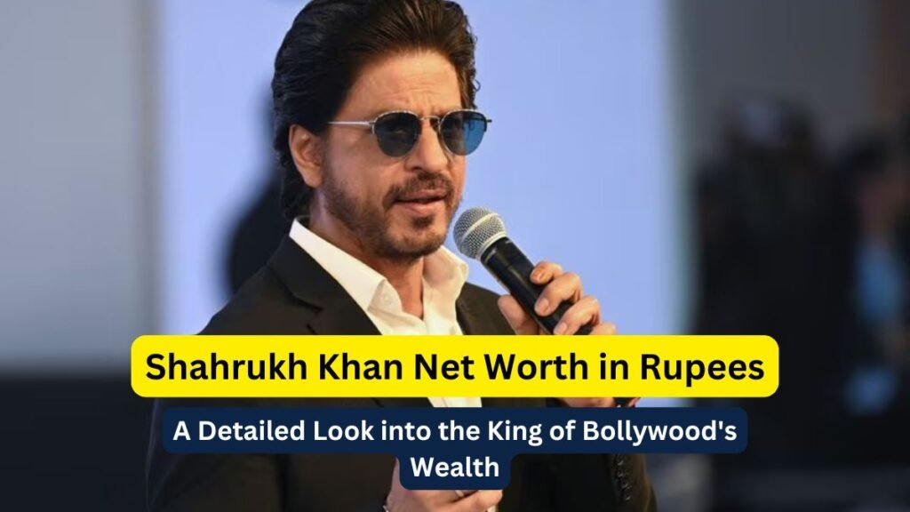 Shahrukh Khan Net Worth in Rupees